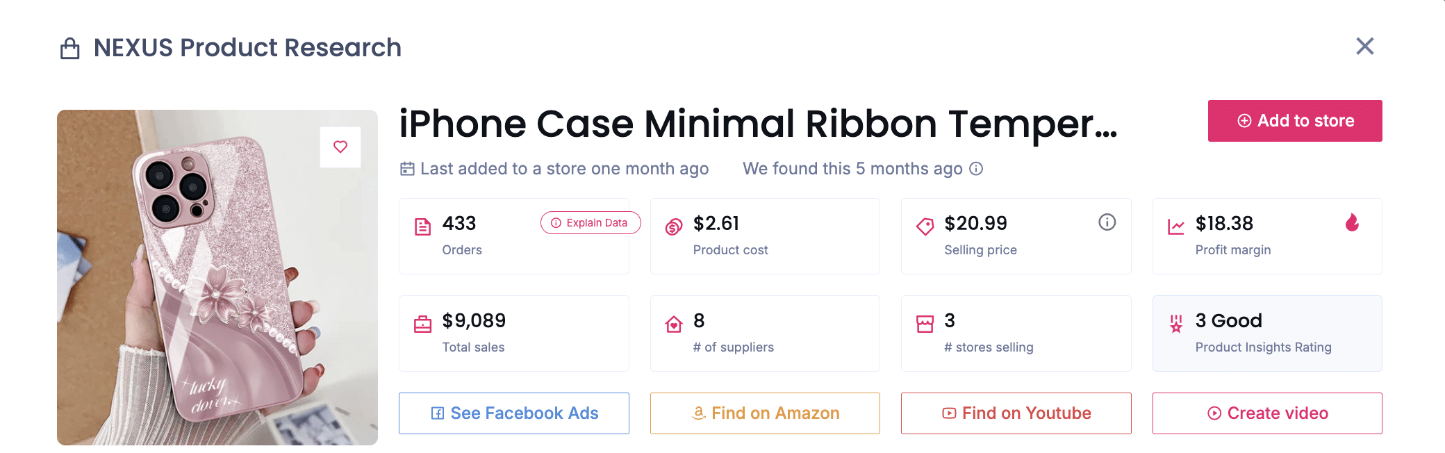 Tempered Glass Hybrid Case